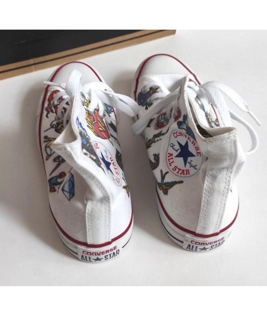 CONVERSE Белые кеды, фото 3