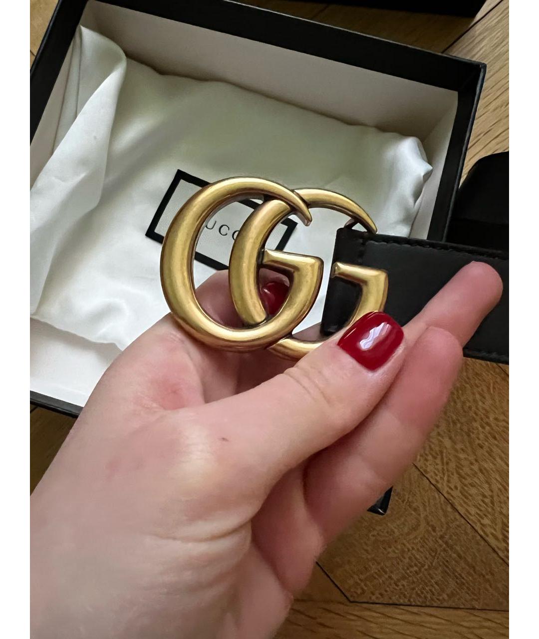 GUCCI Коричневый кожаный ремень, фото 2