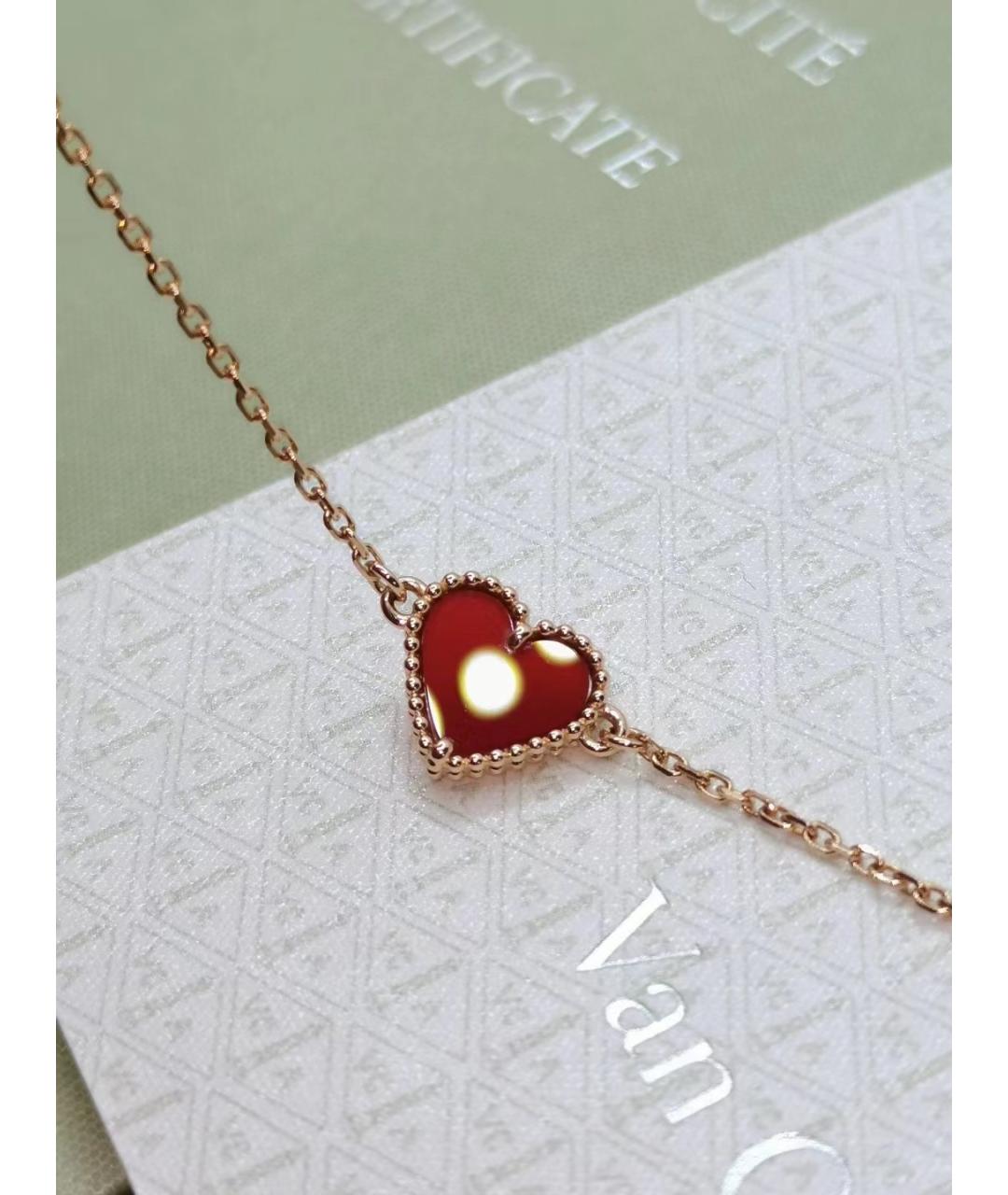 VAN CLEEF & ARPELS Красный браслет из розового золота, фото 4