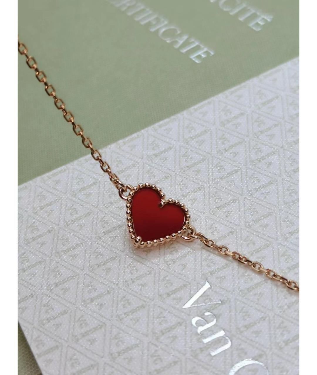 VAN CLEEF & ARPELS Красный браслет из розового золота, фото 3