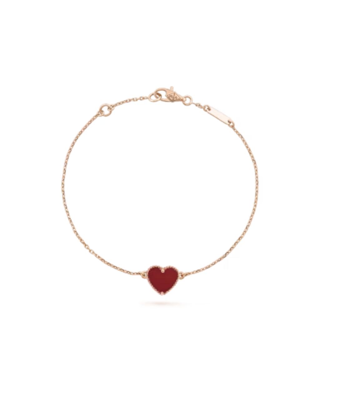VAN CLEEF & ARPELS Красный браслет из розового золота, фото 7