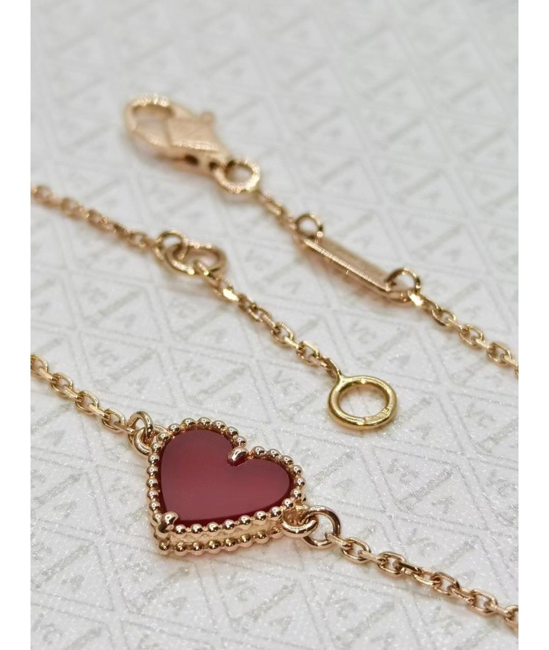 VAN CLEEF & ARPELS Красный браслет из розового золота, фото 6