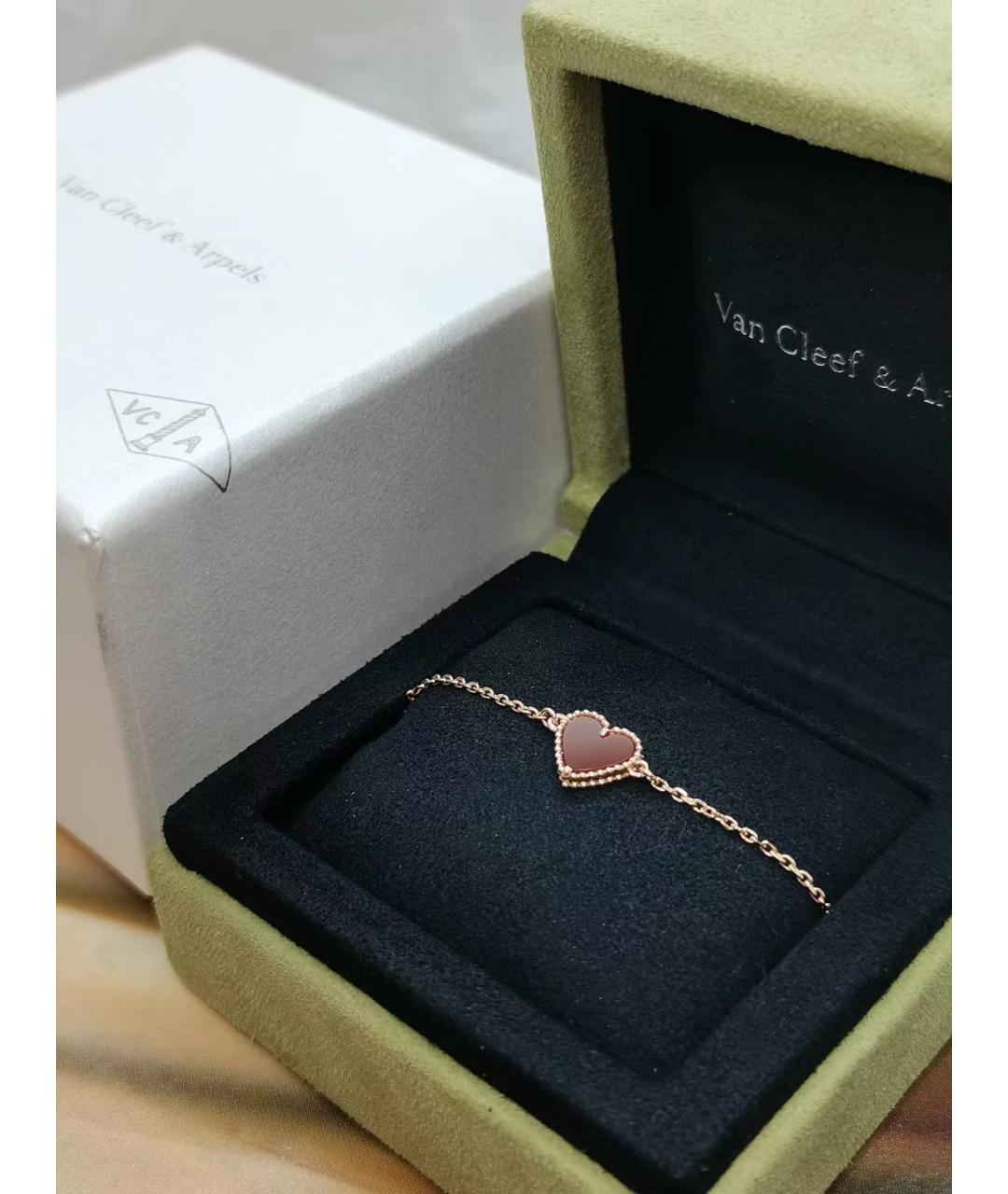 VAN CLEEF & ARPELS Красный браслет из розового золота, фото 5