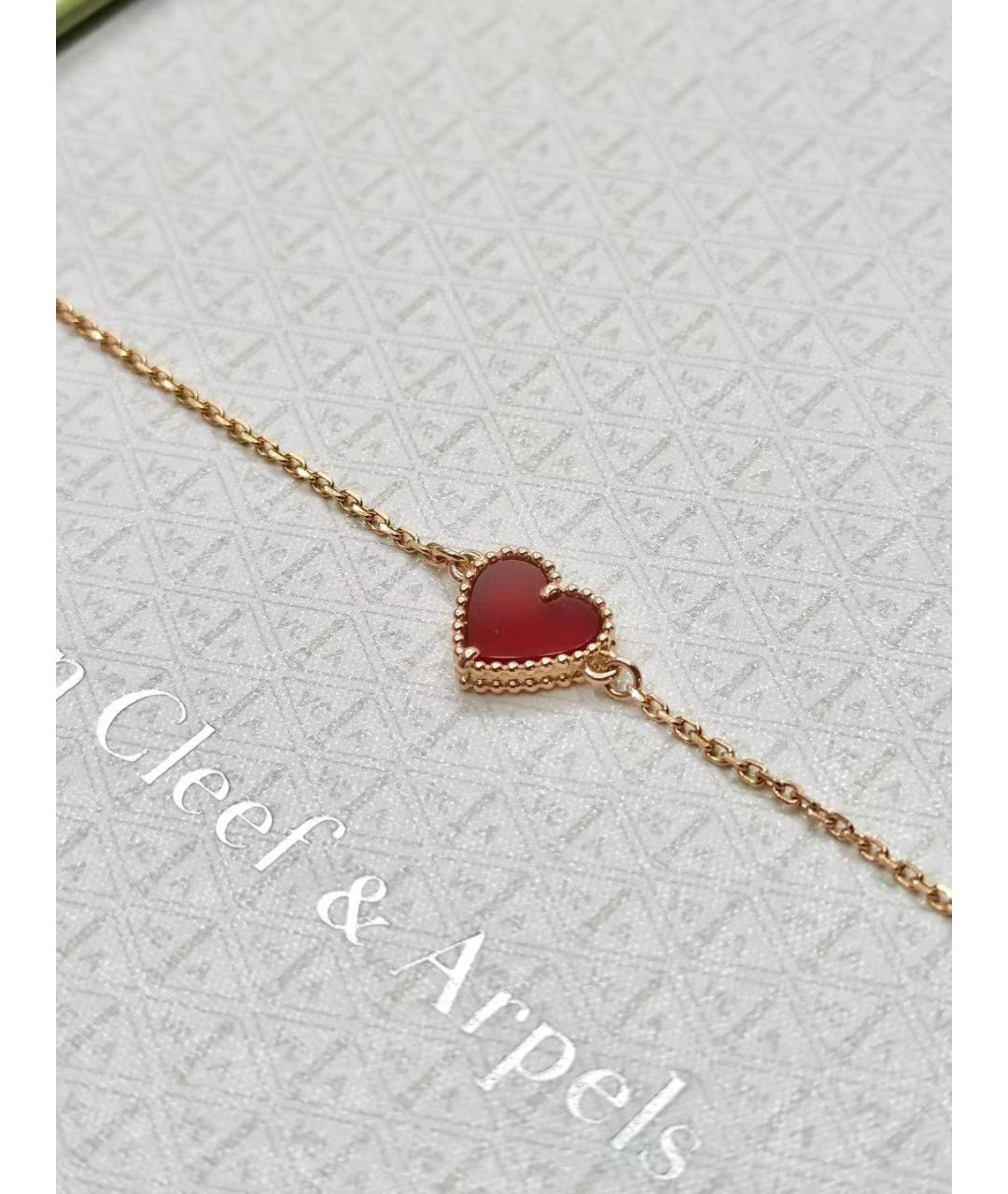 VAN CLEEF & ARPELS Красный браслет из розового золота, фото 2