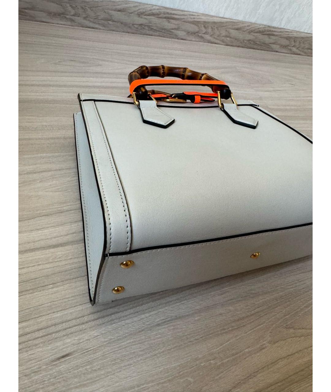 GUCCI Кожаная сумка тоут, фото 5