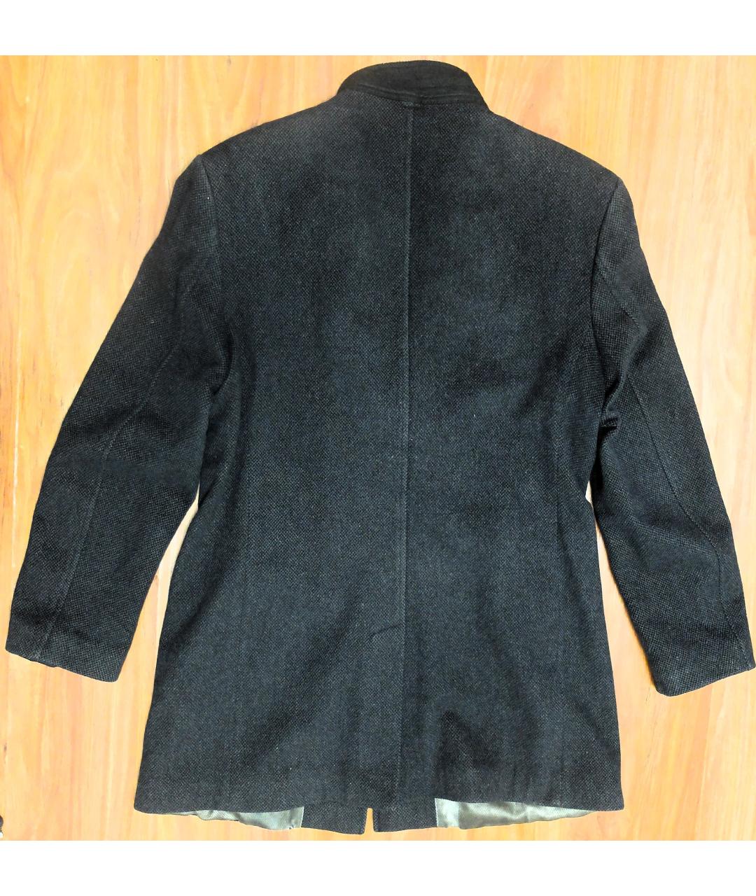 BRIONI Серое шерстяное пальто, фото 3
