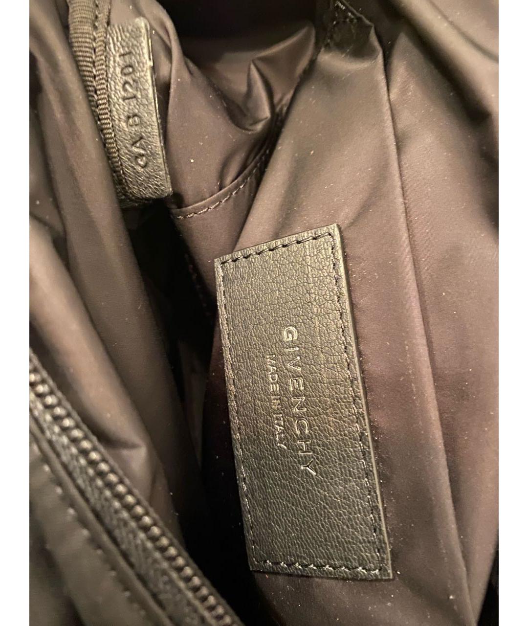 GIVENCHY Черная тканевая поясная сумка, фото 3