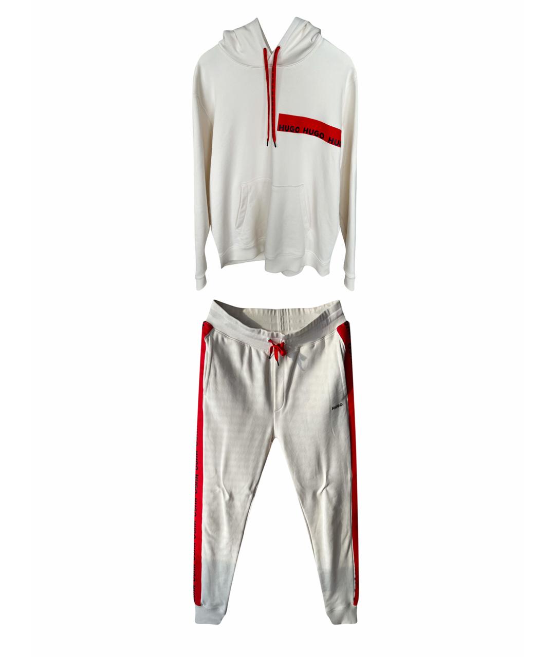 HUGO BOSS Бежевый хлопковый спортивный костюм, фото 1