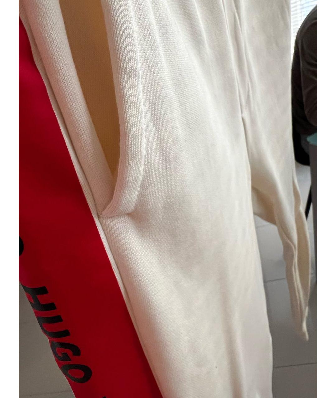 HUGO BOSS Бежевый хлопковый спортивный костюм, фото 4