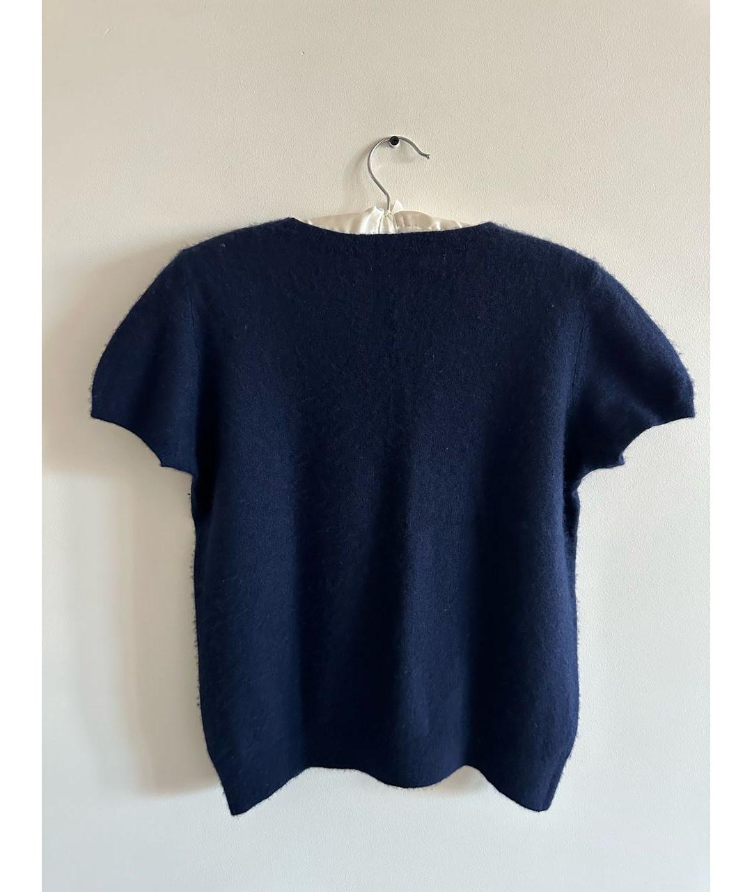 THE ROW Темно-синий кашемировый джемпер / свитер, фото 2
