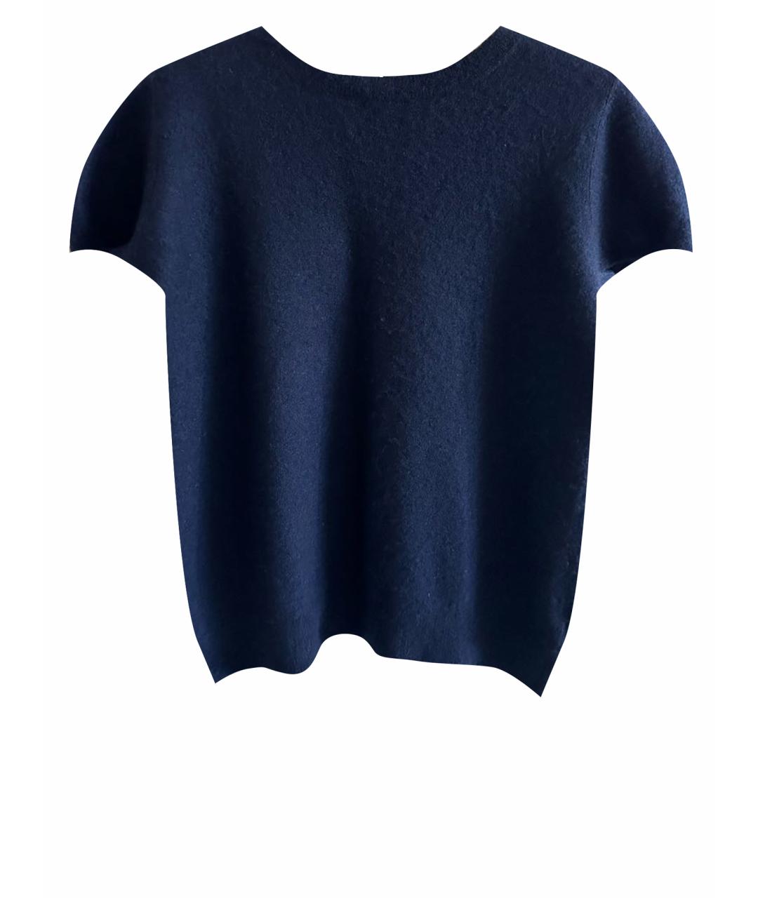 THE ROW Темно-синий кашемировый джемпер / свитер, фото 1