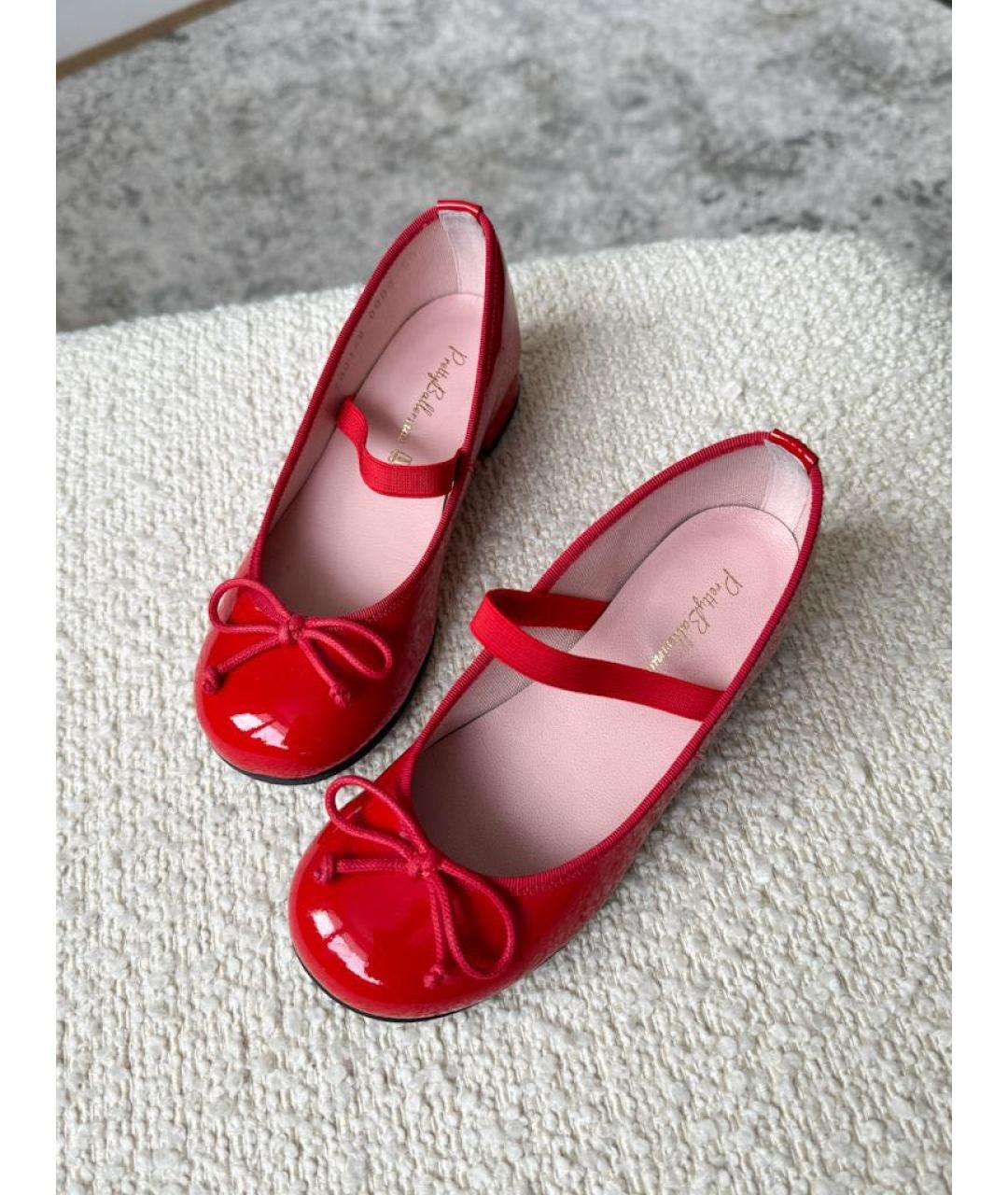 PRETTY BALLERINAS Красные туфли из лакированной кожи, фото 3