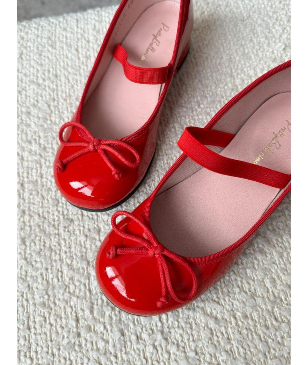 PRETTY BALLERINAS Красные туфли из лакированной кожи, фото 4