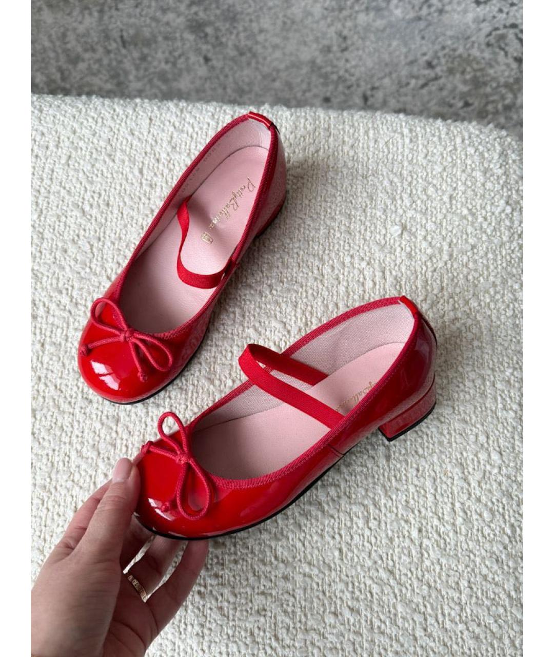 PRETTY BALLERINAS Красные туфли из лакированной кожи, фото 5