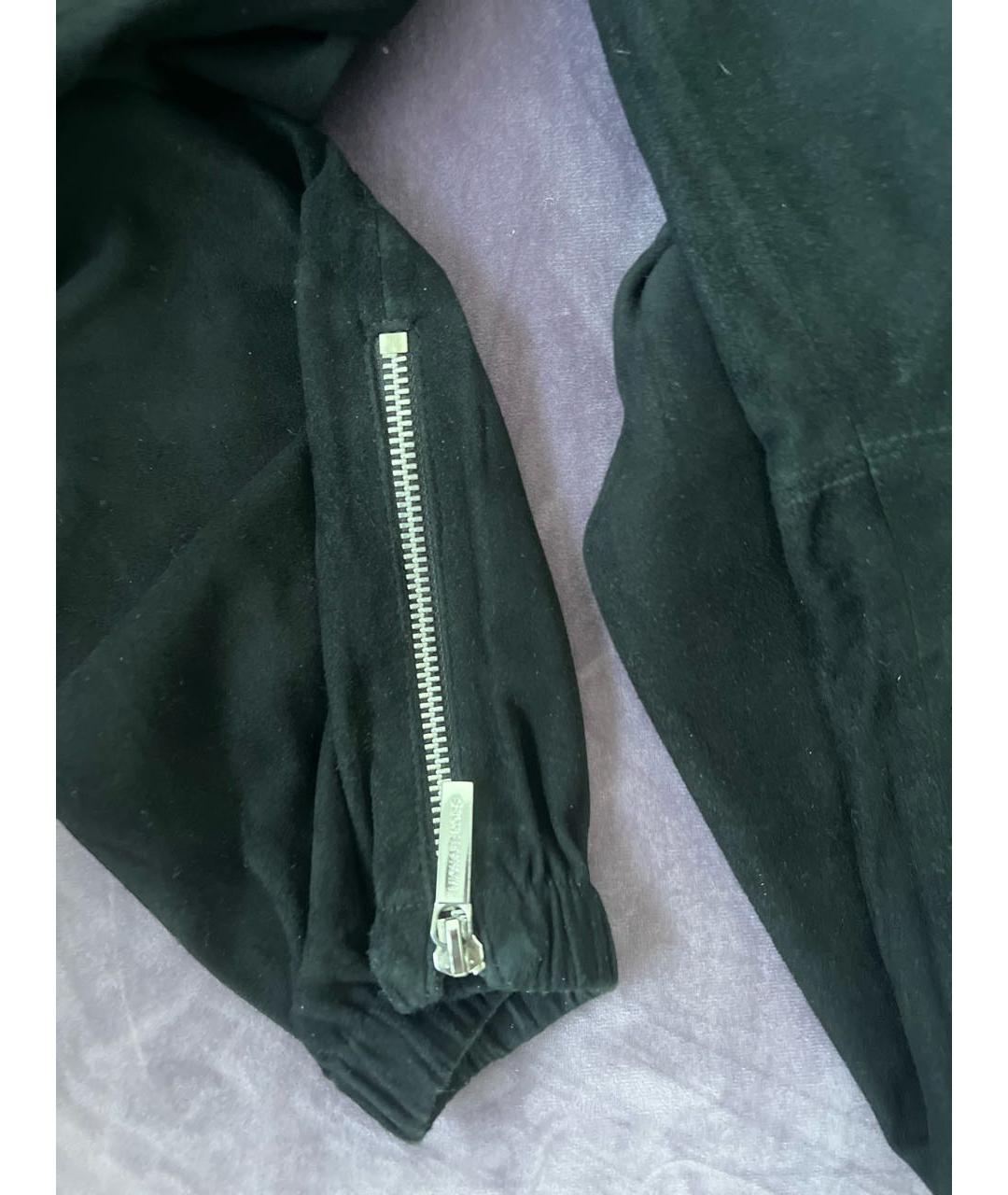 MICHAEL KORS Черные замшевые брюки широкие, фото 4