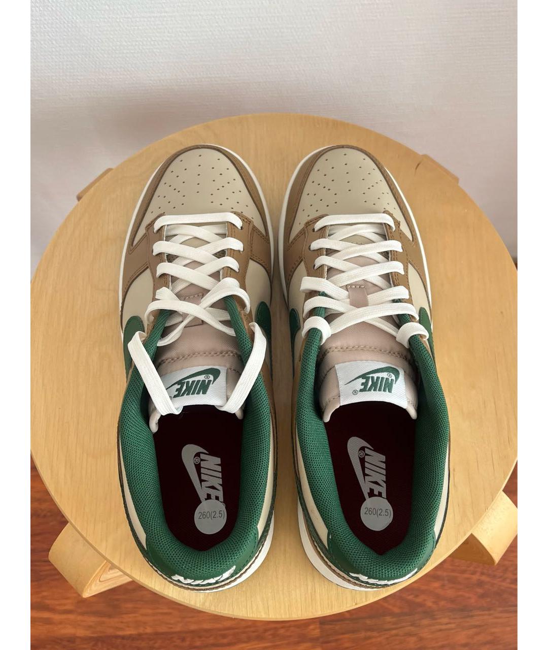 NIKE Кожаные низкие кроссовки / кеды, фото 3