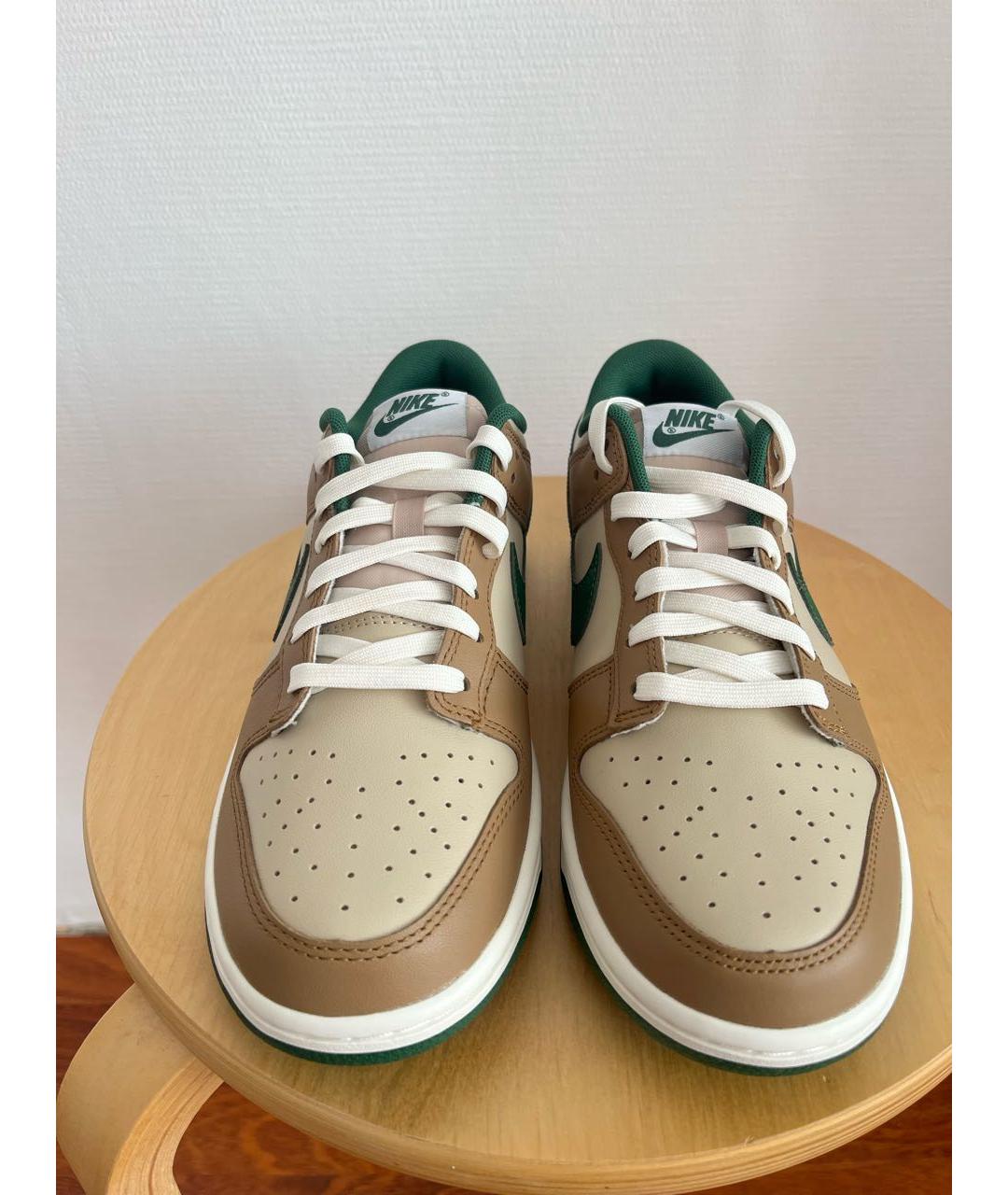 NIKE Кожаные низкие кроссовки / кеды, фото 2