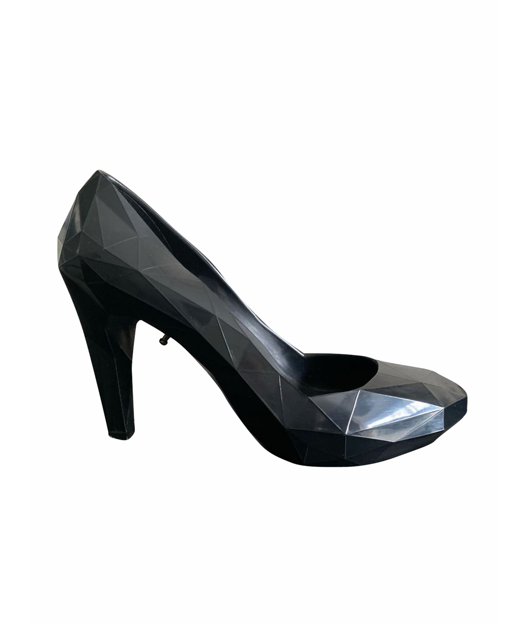UNITED NUDE Черные резиновые туфли, фото 1