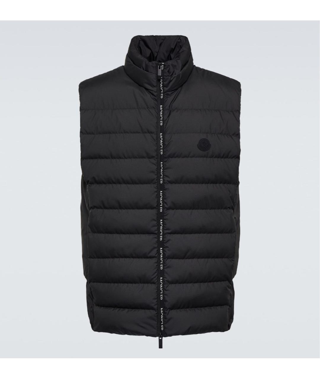 MONCLER Черный жилет, фото 5