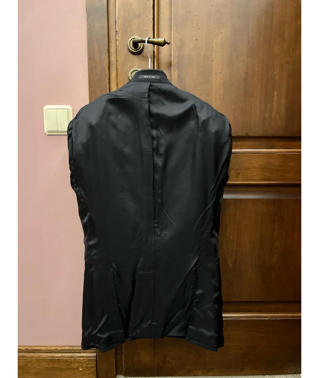 EMPORIO ARMANI Черный классический костюм, фото 3