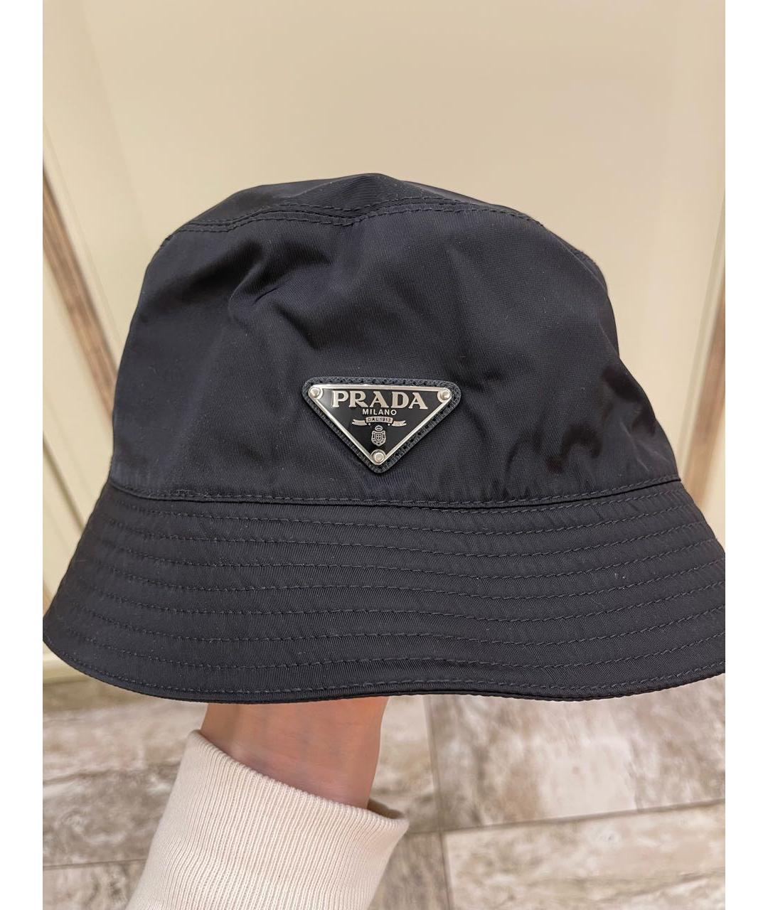 PRADA Черная панама, фото 4