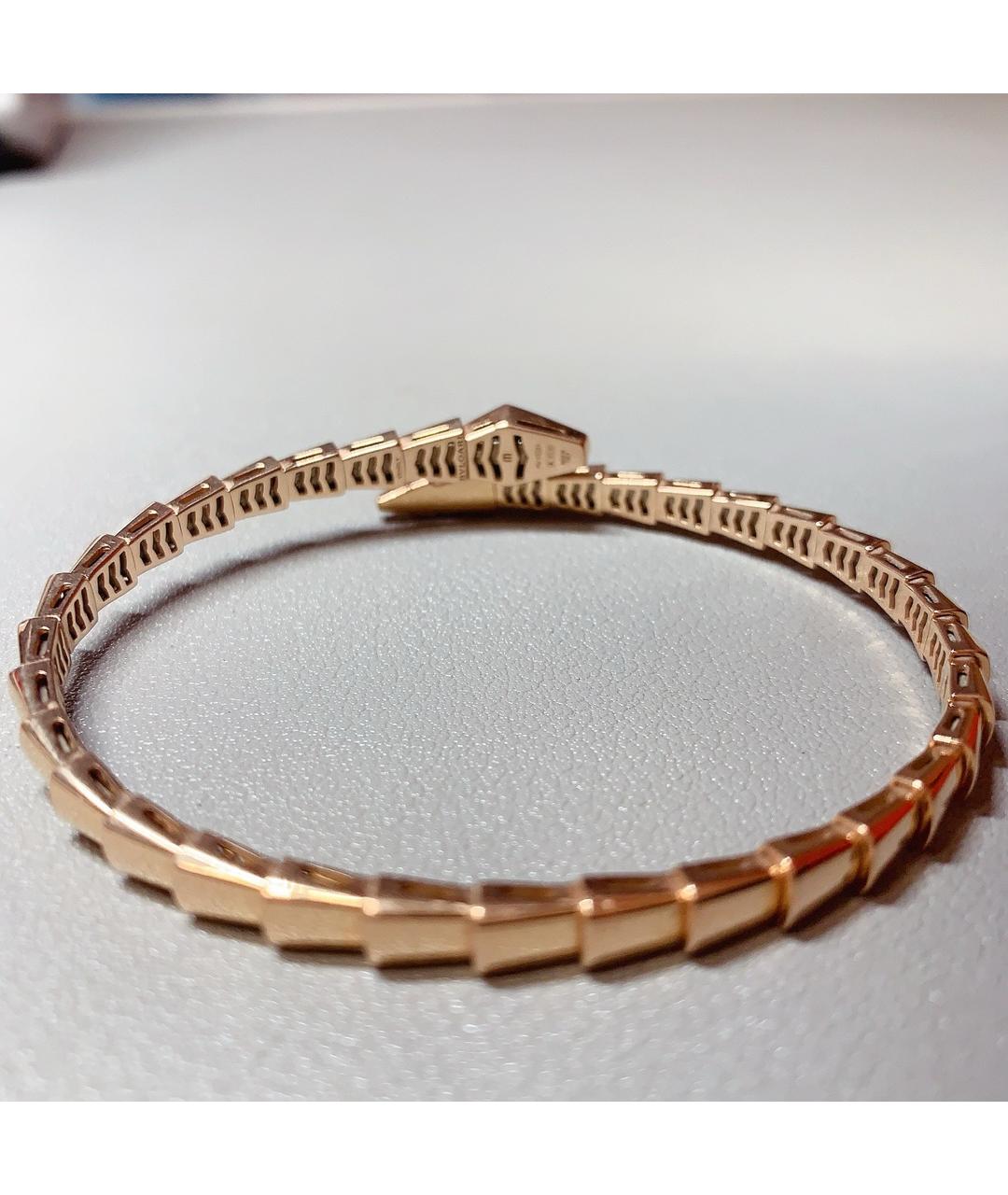 BVLGARI Золотой браслет из розового золота, фото 5