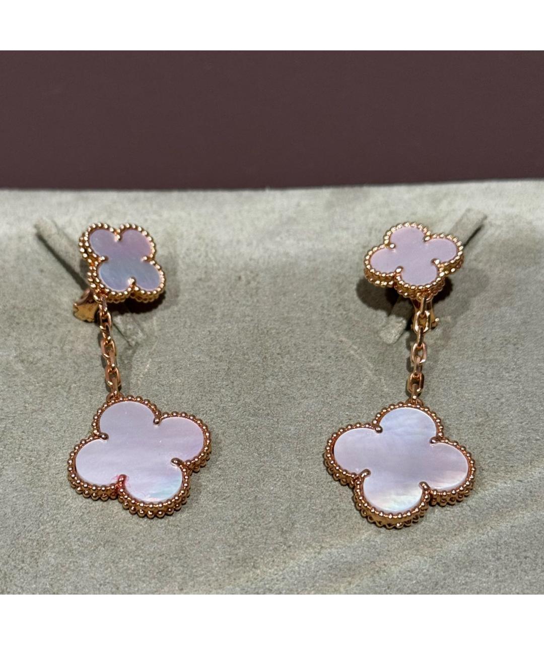 VAN CLEEF & ARPELS Серьги из желтого золота, фото 6