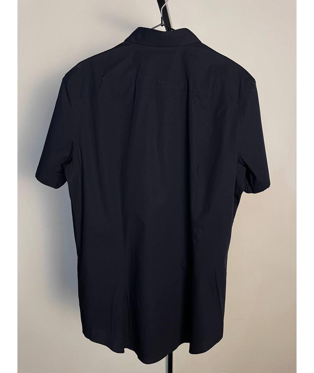 FENDI Черная хлопковая классическая рубашка, фото 2