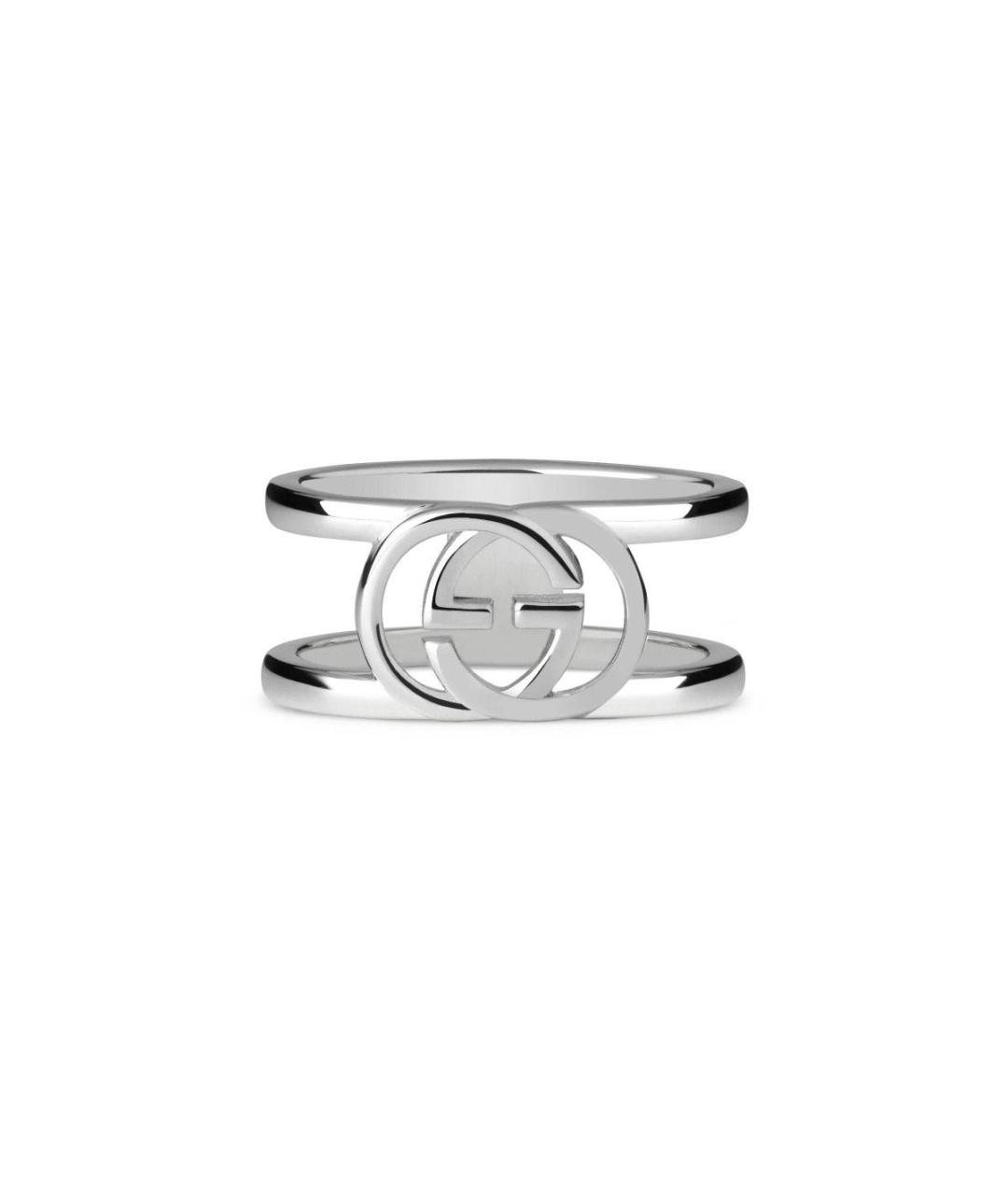 GUCCI Серебряное серебряное кольцо, фото 1