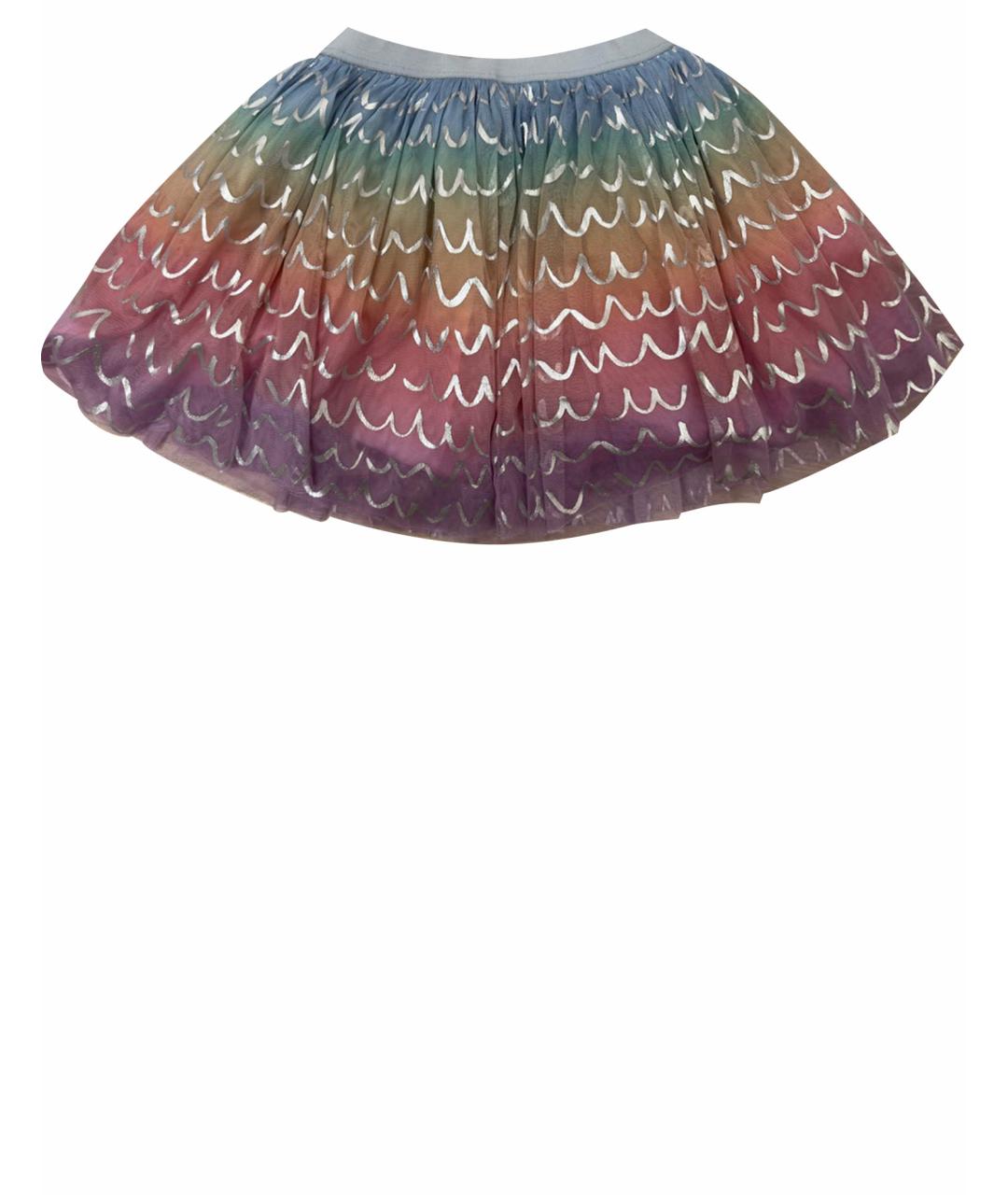 STELLA MCCARTNEY Мульти полиэстеровая юбка, фото 1