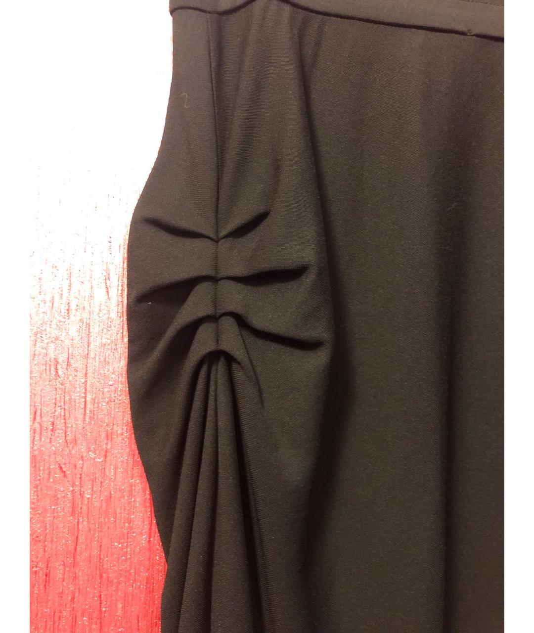 DOROTHEE SCHUMACHER Черная вискозная юбка макси, фото 3