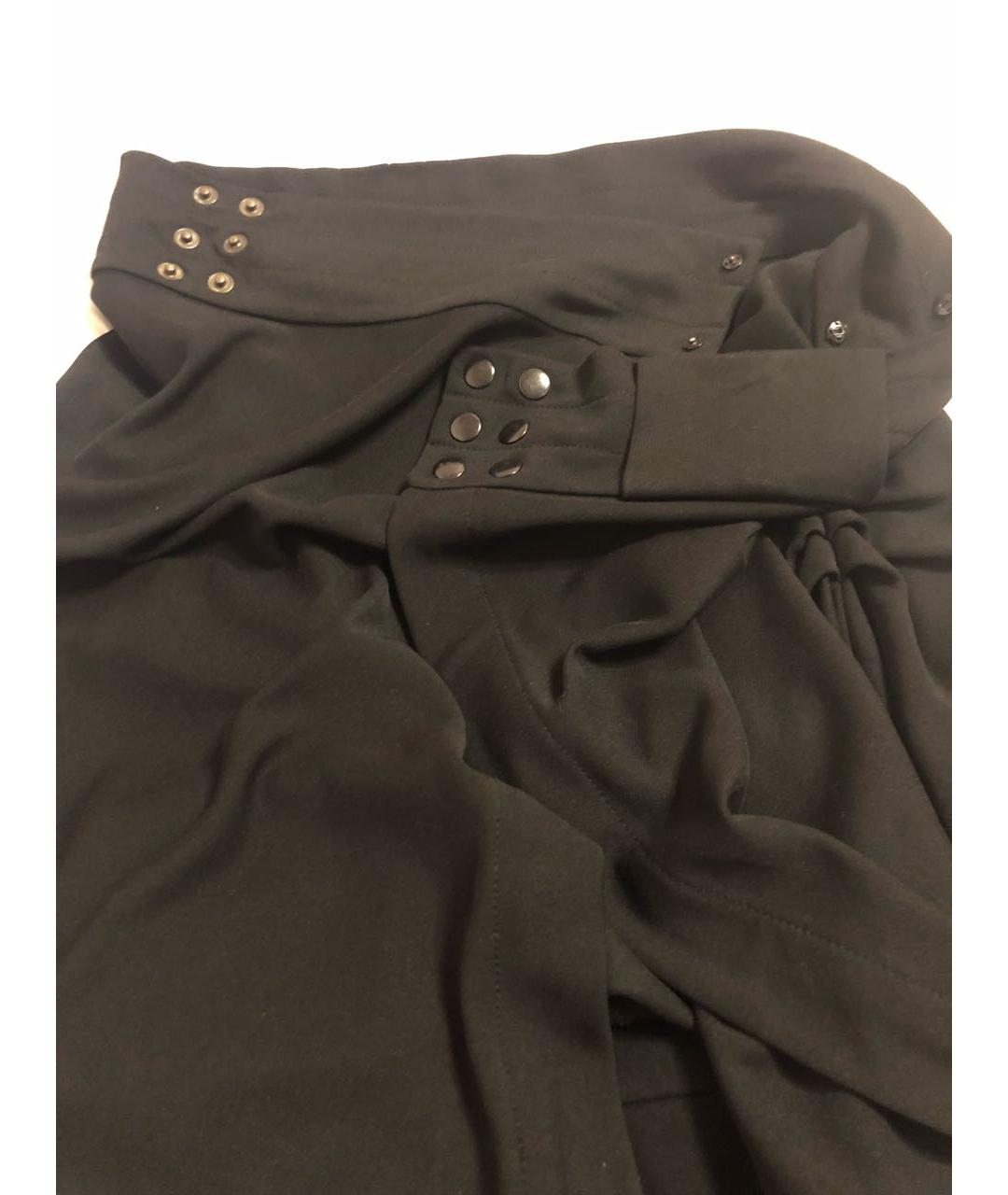 DOROTHEE SCHUMACHER Черная вискозная юбка макси, фото 4