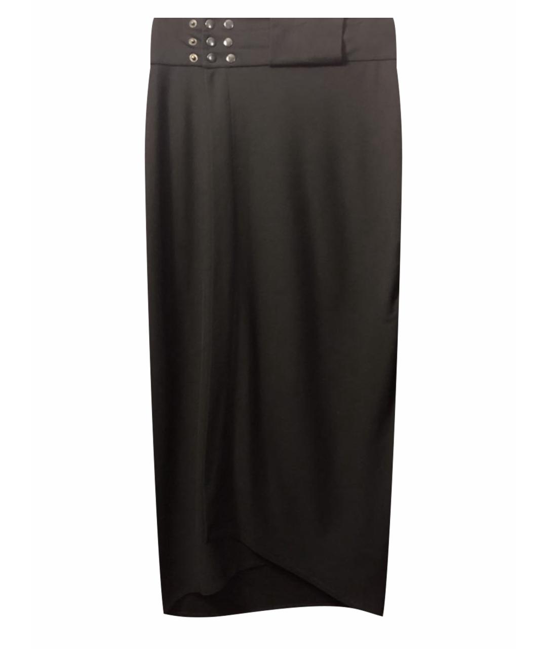 DOROTHEE SCHUMACHER Черная вискозная юбка макси, фото 1