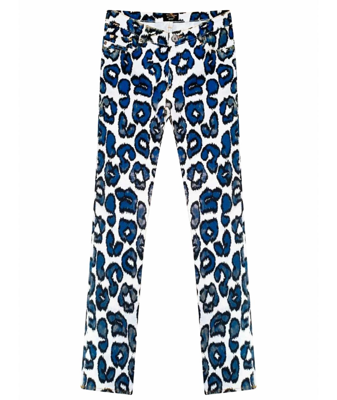 VIVIENNE WESTWOOD ANGLOMANIA Мульти хлопко-эластановые прямые джинсы, фото 1