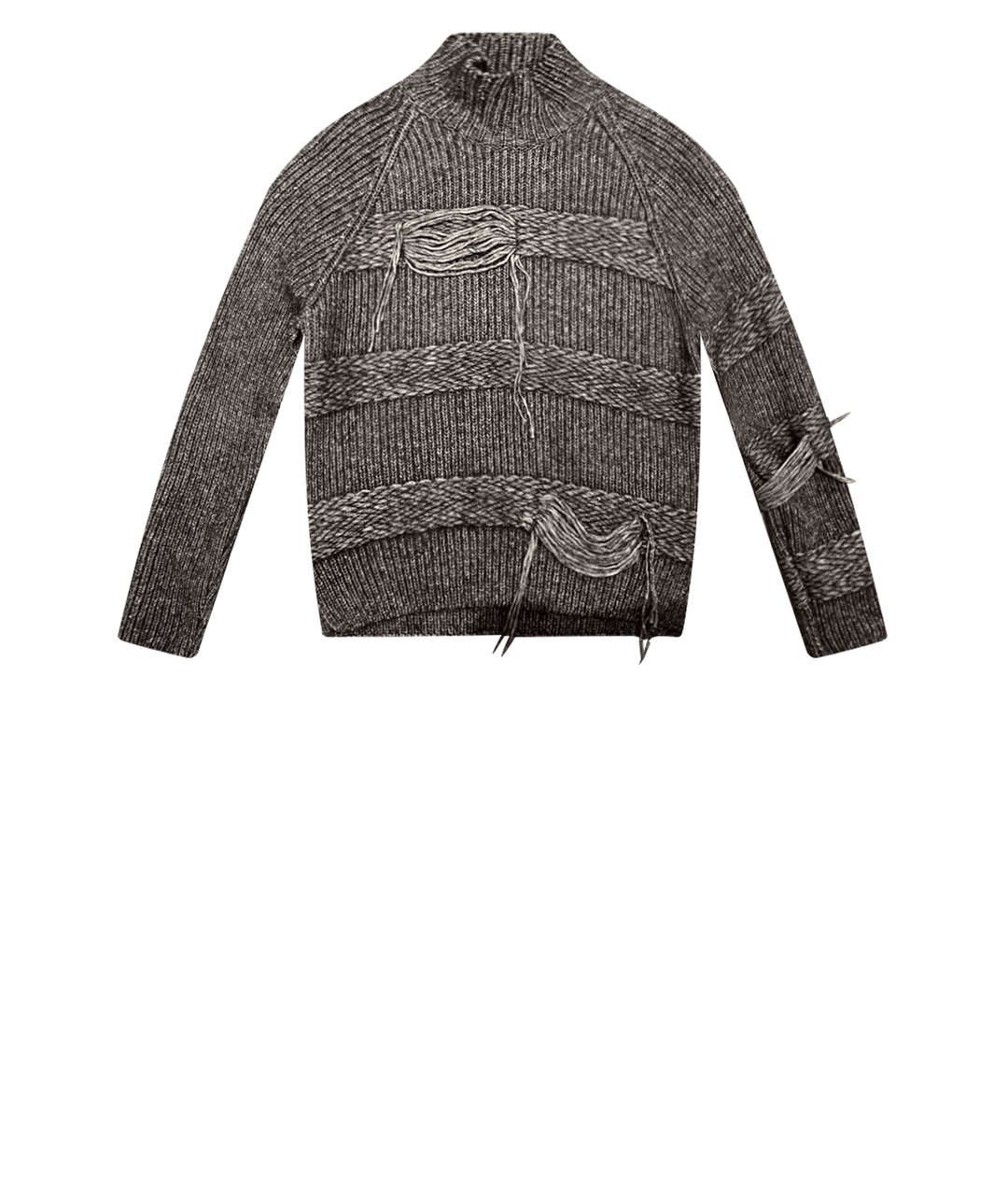 MRZ Антрацитовый шерстяной джемпер / свитер, фото 1