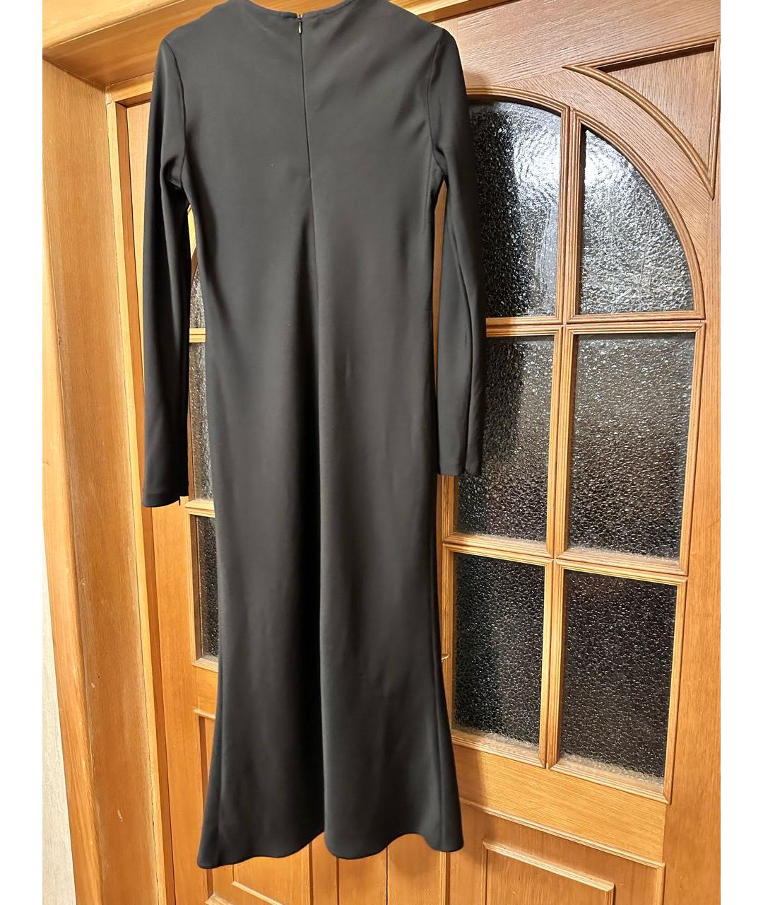 12 STOREEZ Черное полиэстеровое повседневное платье, фото 3