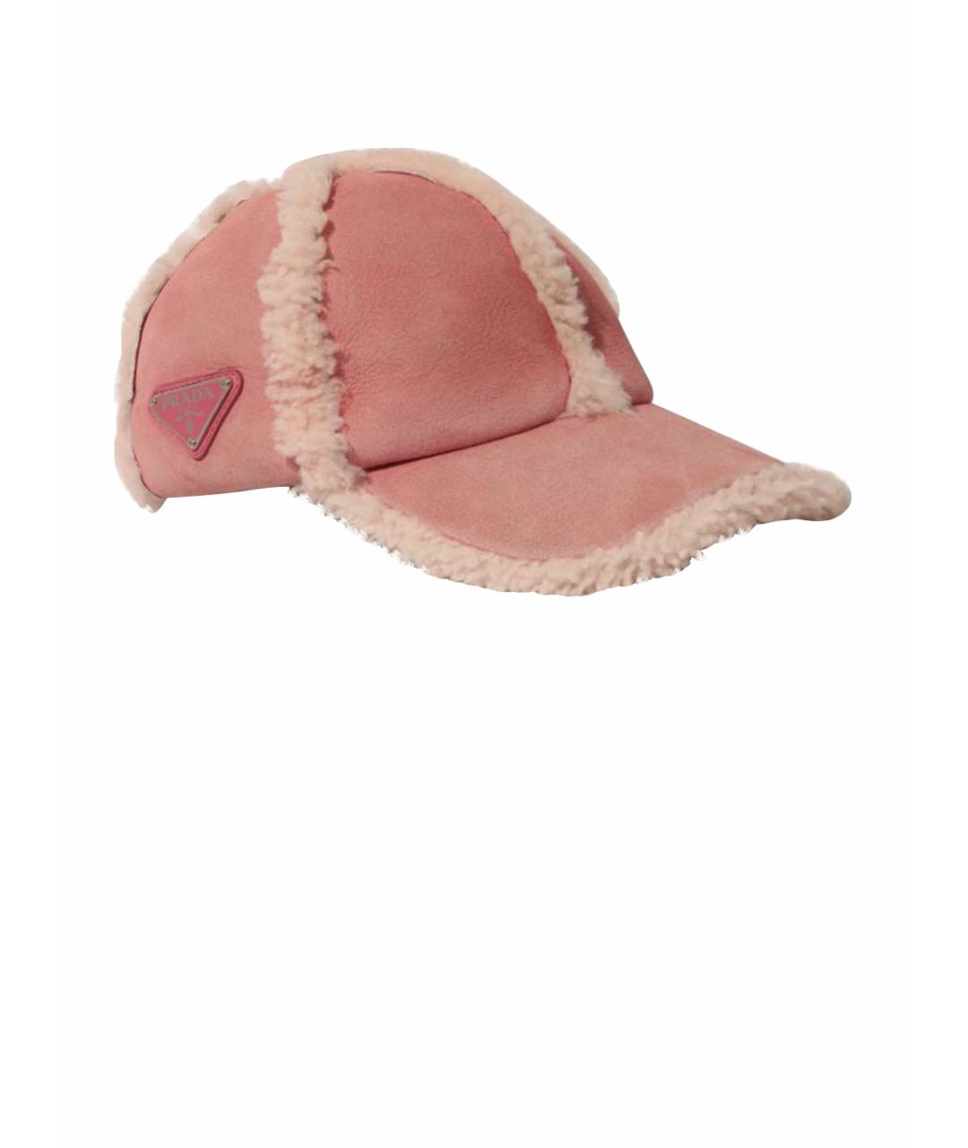PRADA Розовая кепка, фото 1