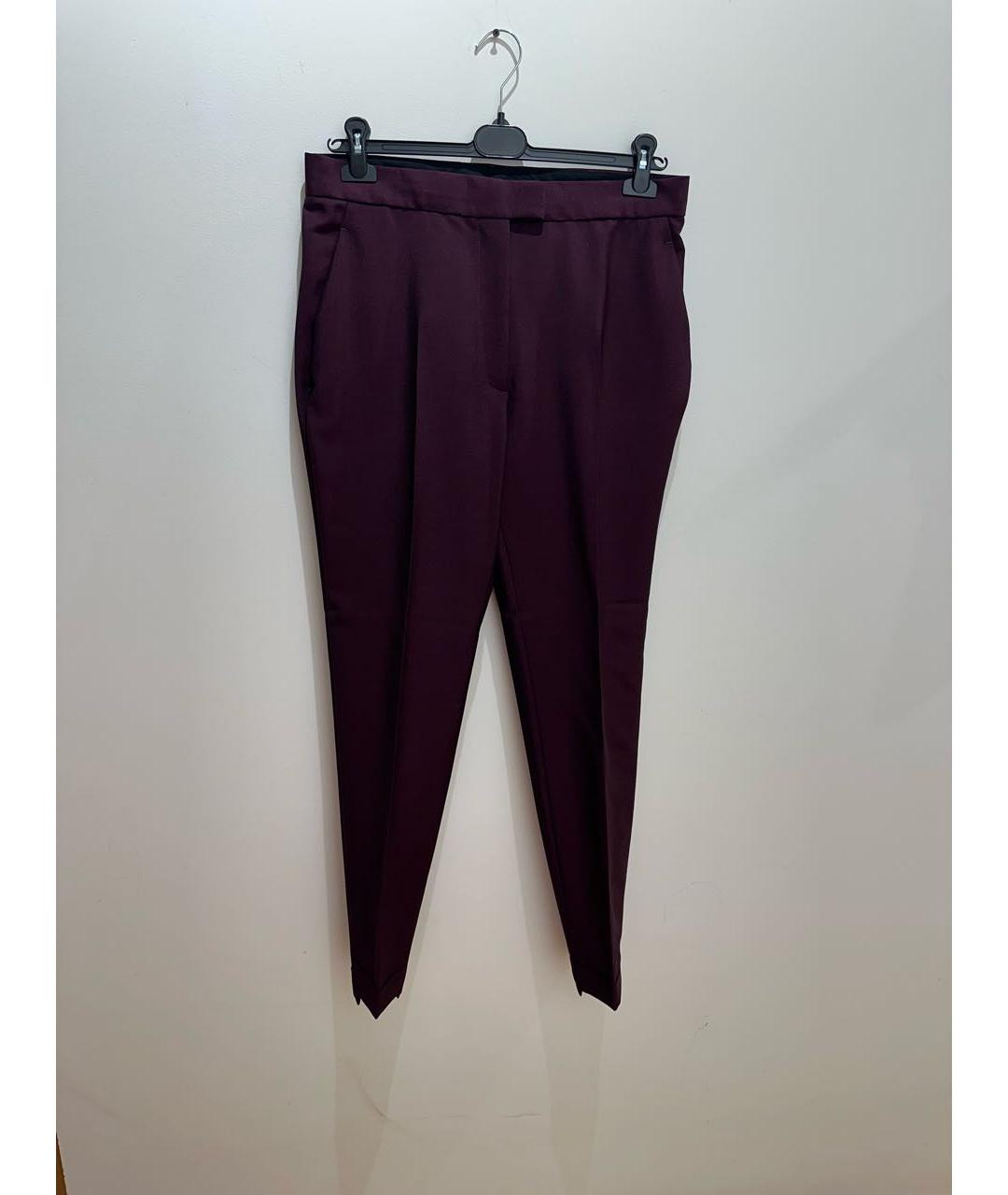 ACNE STUDIOS Фиолетовый шерстяной костюм с брюками, фото 2