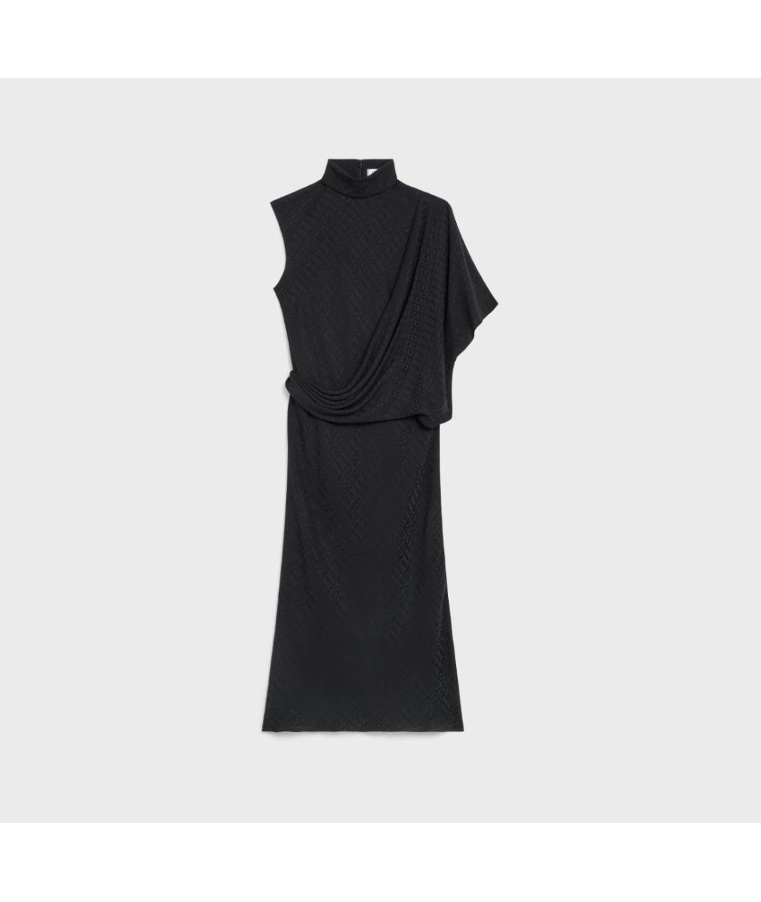 CELINE Черное коктейльное платье, фото 4
