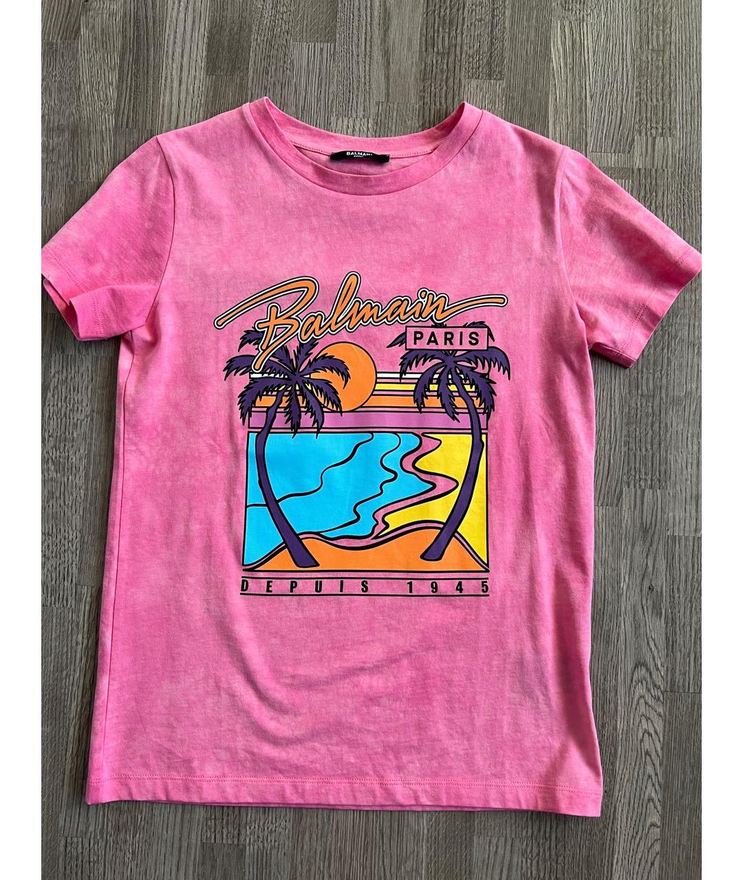 BALMAIN Розовый детская футболка / топ, фото 6