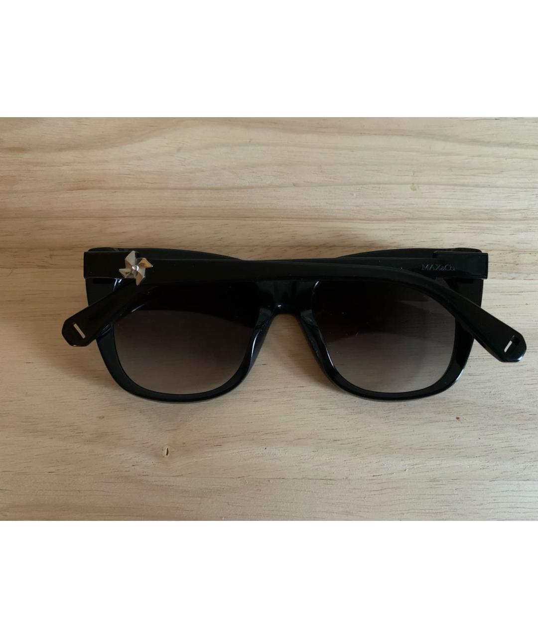 MAX&CO Черные пластиковые солнцезащитные очки, фото 2