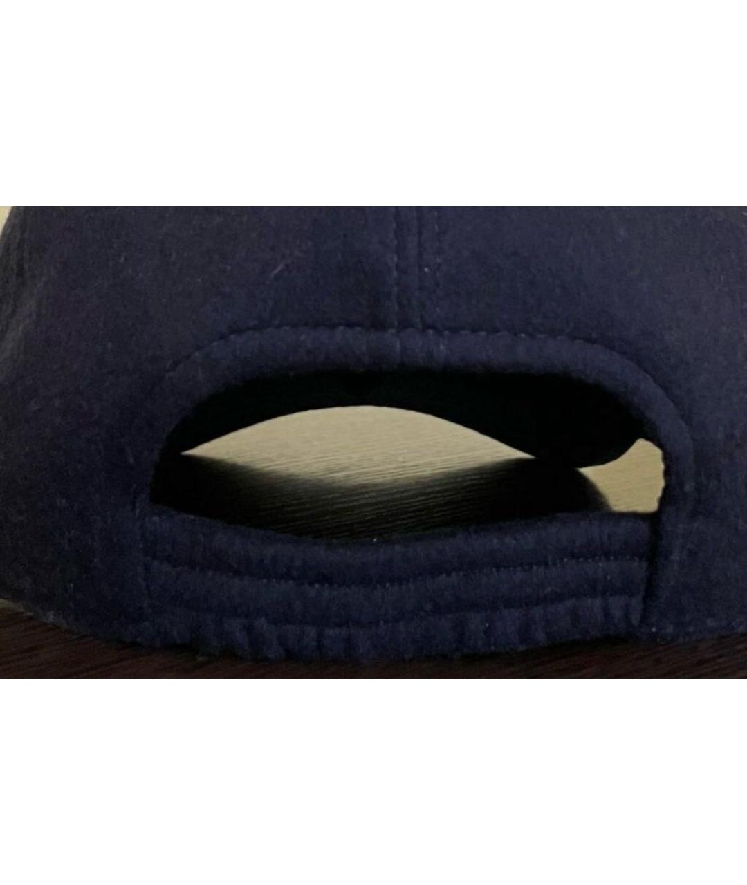 SVEVO Темно-синяя кашемировая кепка/бейсболка, фото 6