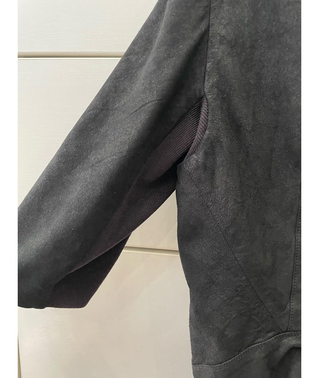 RICK OWENS Коричневый кожаный жакет/пиджак, фото 4