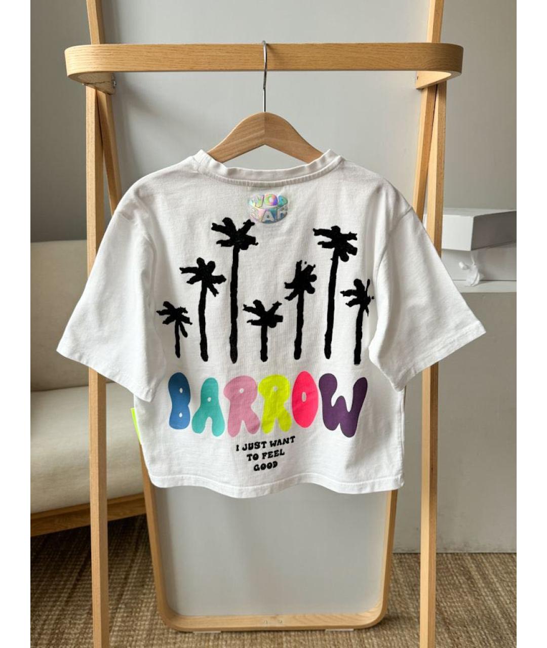 BARROW Белый хлопковый детская футболка / топ, фото 2