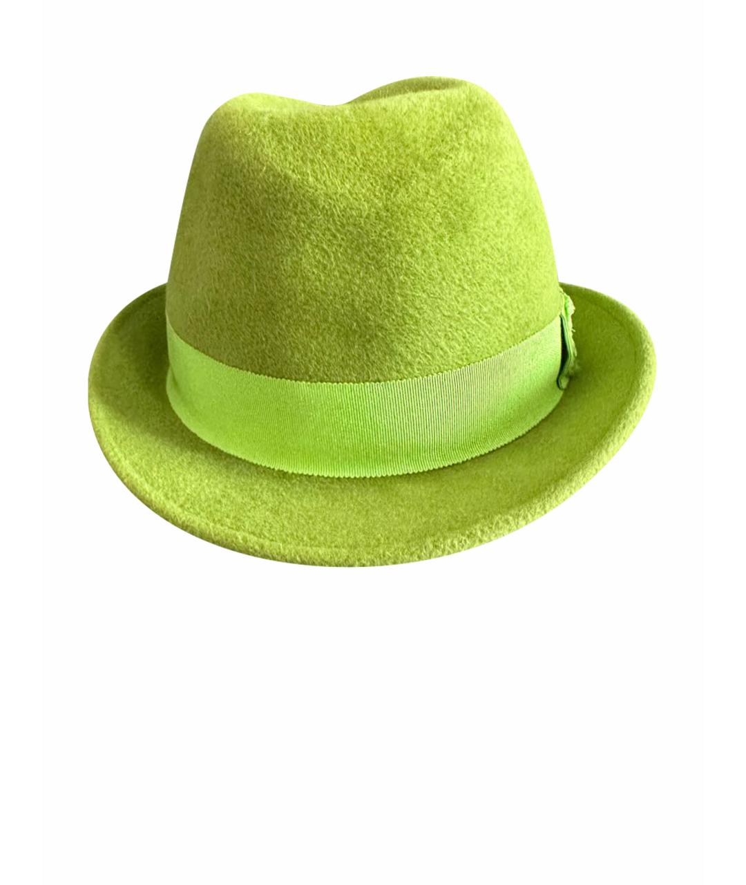 PHILIP TREACY Зеленая шерстяная шляпа, фото 1