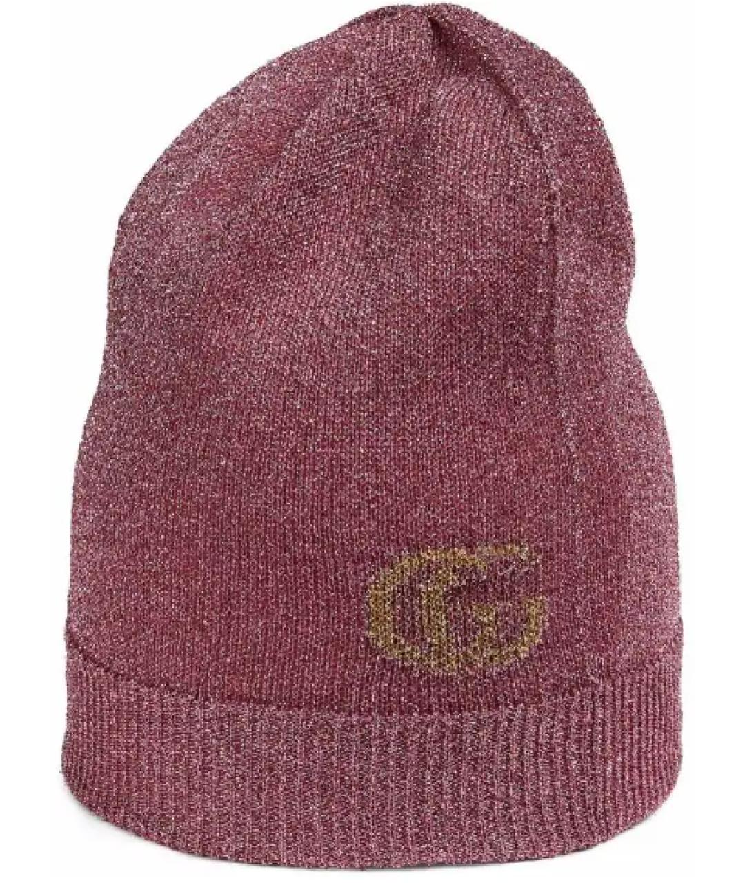 GUCCI Розовая синтетическая шапка, фото 1
