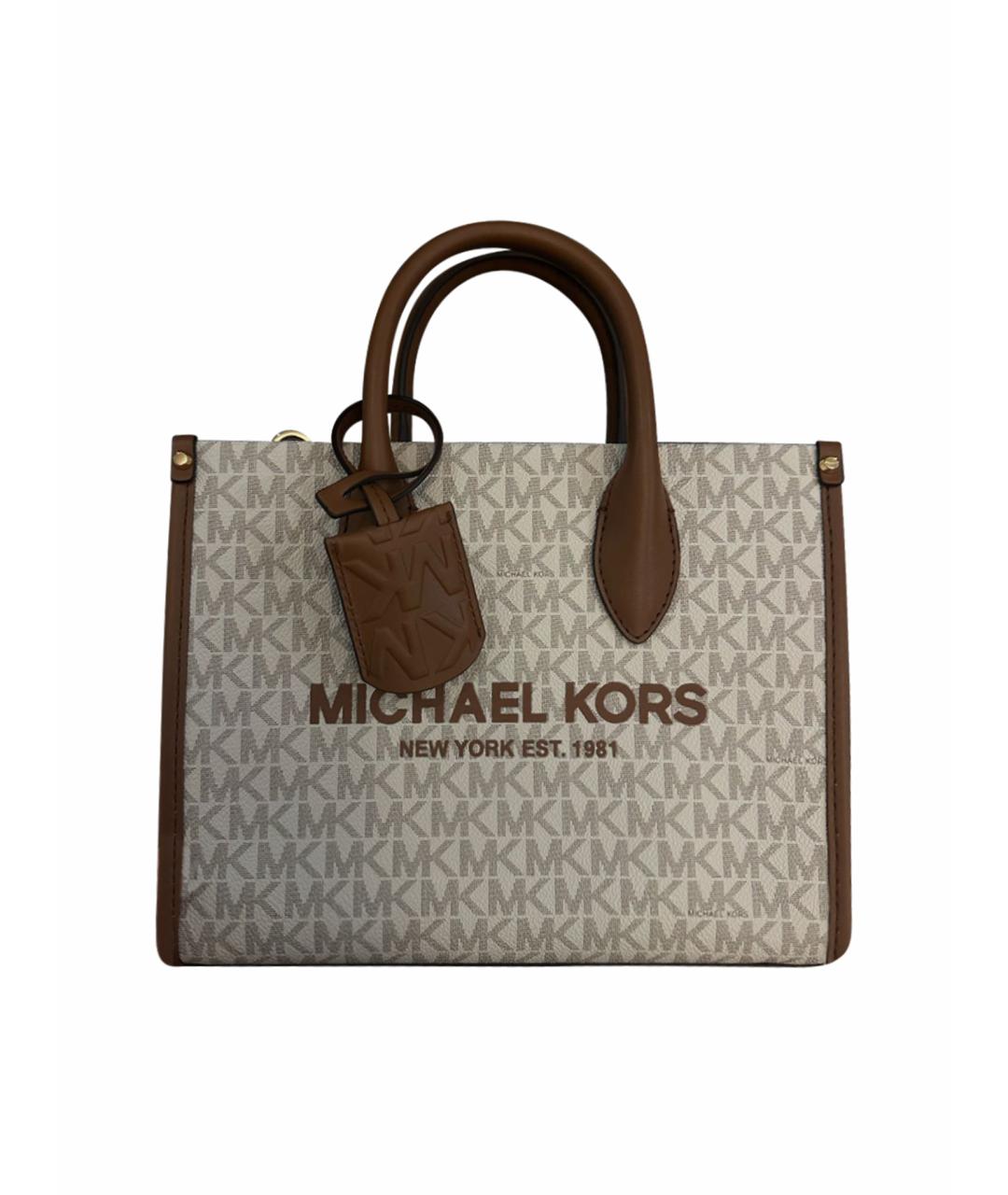 MICHAEL KORS Бежевая сумка через плечо, фото 1