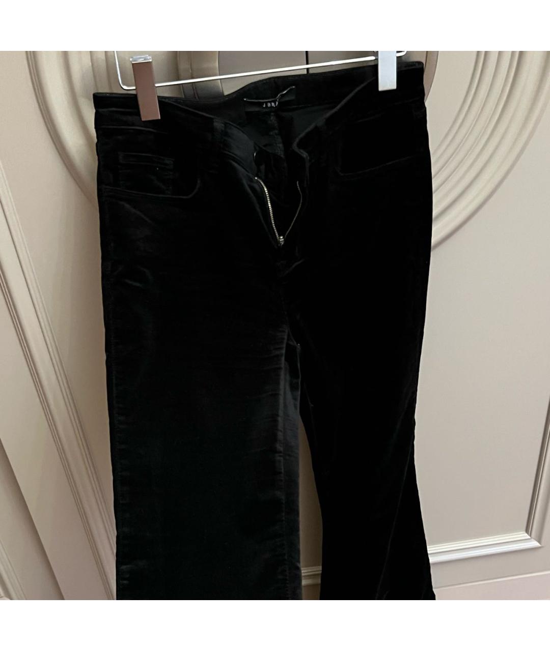JBRAND Черные джинсы клеш, фото 3
