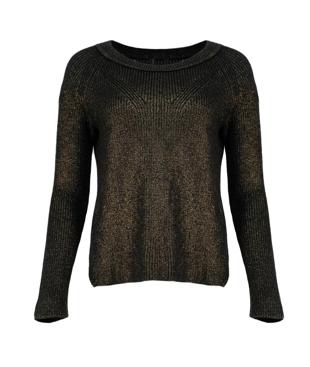 MARC CAIN Черный шерстяной джемпер / свитер, фото 1