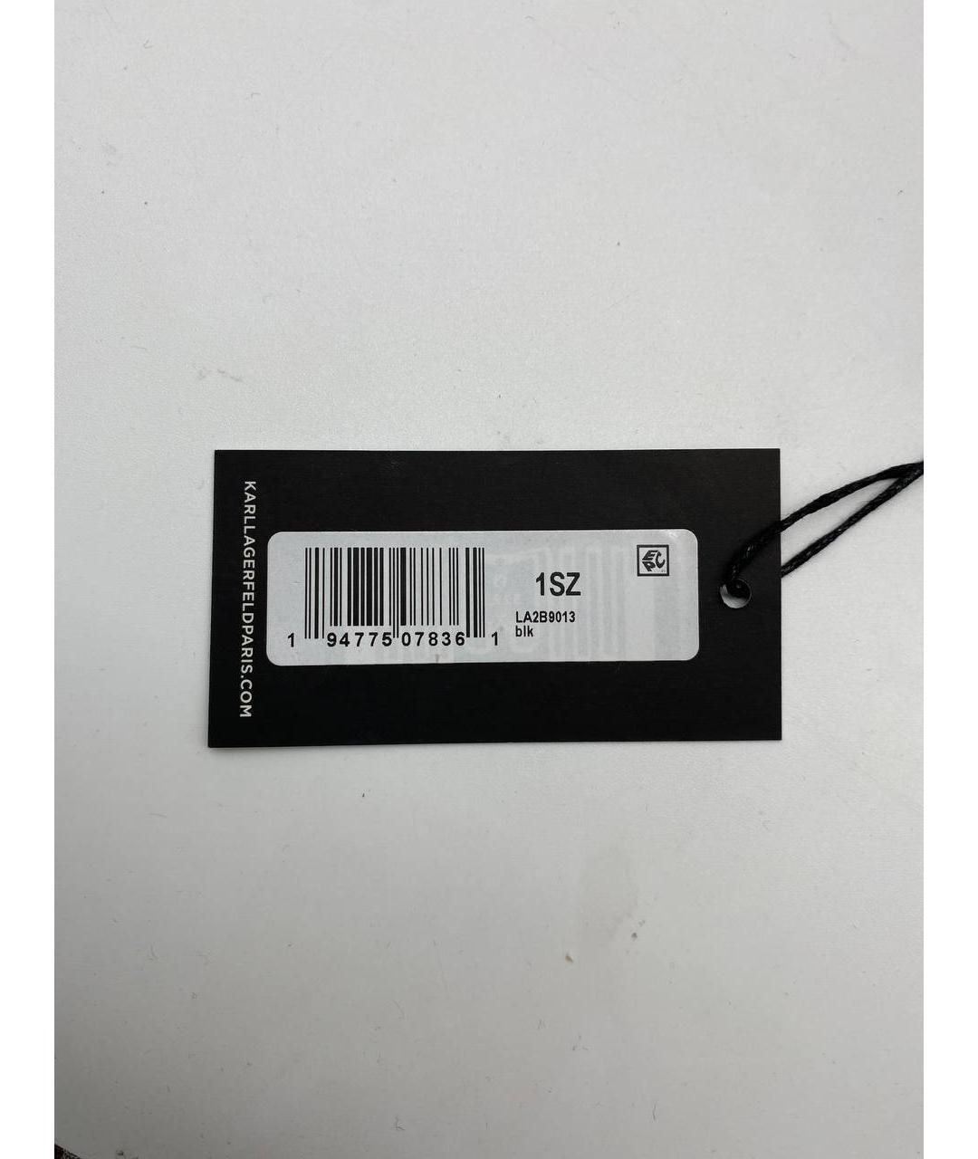 KARL LAGERFELD Черная сумка на плечо, фото 6